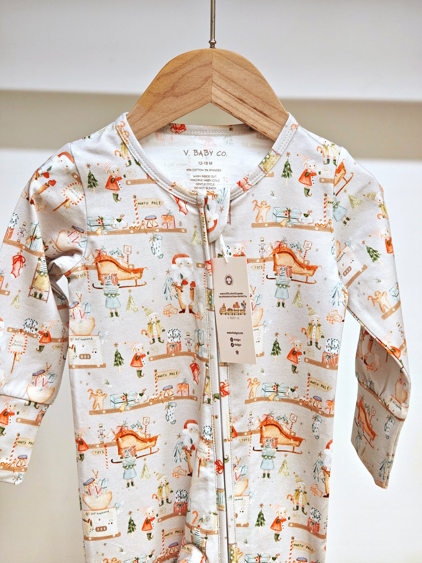 Santa’s Little Helpers Collection - Onesie Organic Cotton Jersey