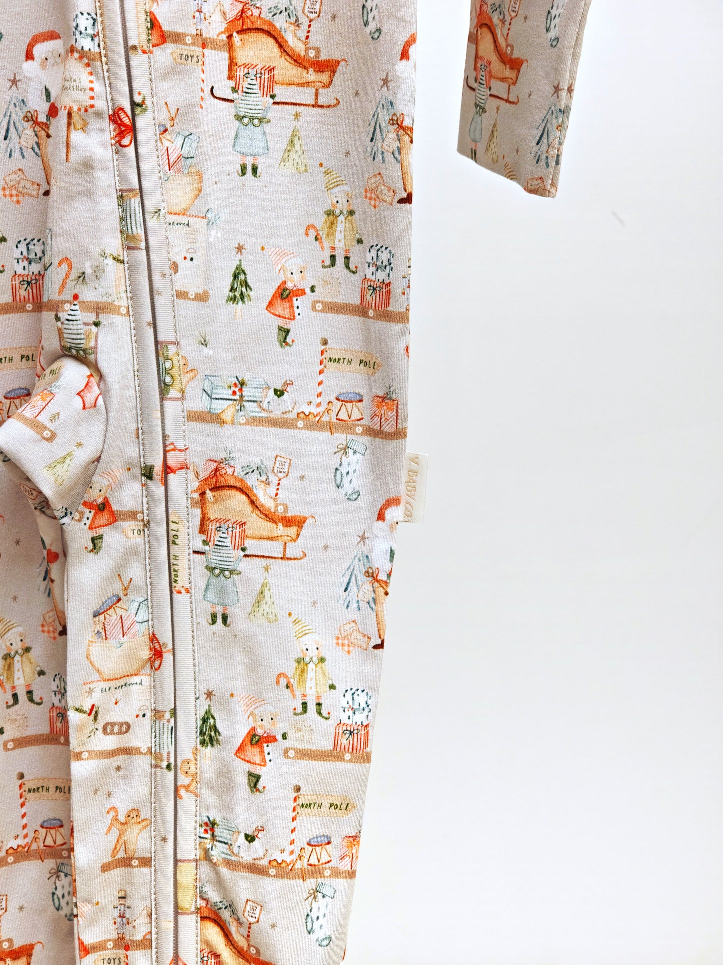 Santa’s Little Helpers Collection - Onesie Organic Cotton Jersey