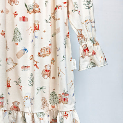 Christmas Toyland Toddler Dress