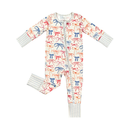 Bow Avenue Collection – Bamboo Convertible Onesie
