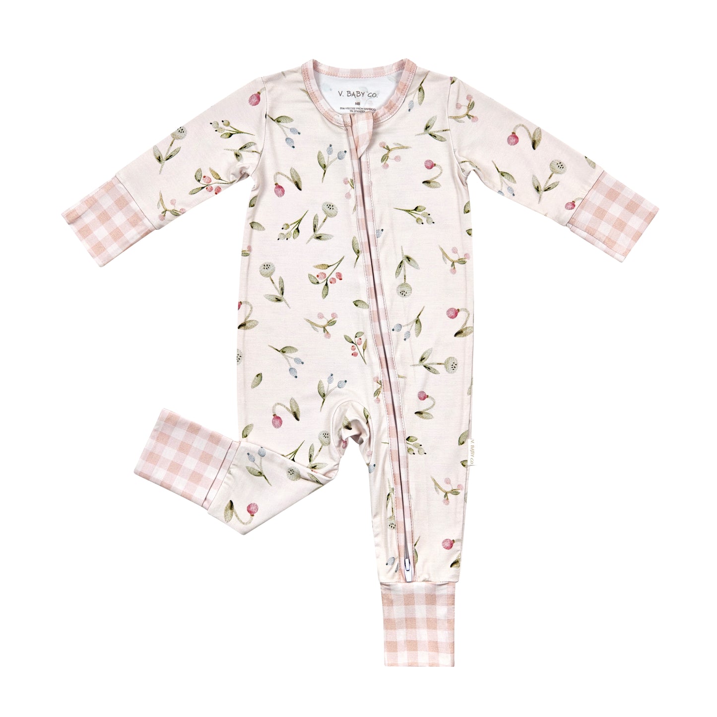 Penelope’s Garden - Convertible Bamboo Onesie Sleeper
