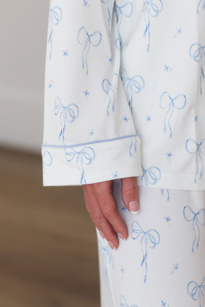 Something Blue Women’s Modal Pajama Loungewear Set