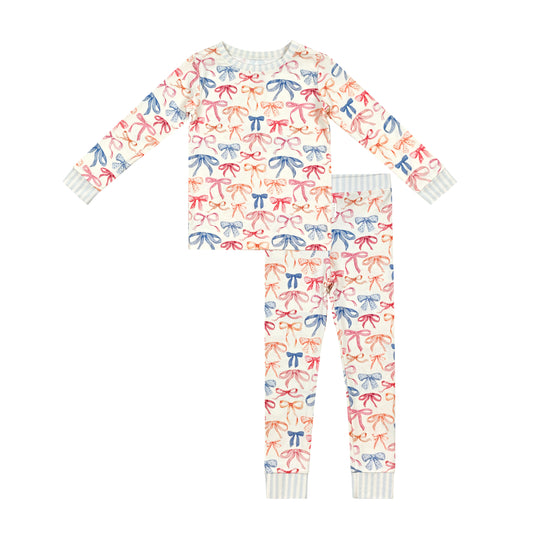 Bow Avenue Collection – Bamboo Two-Piece Set