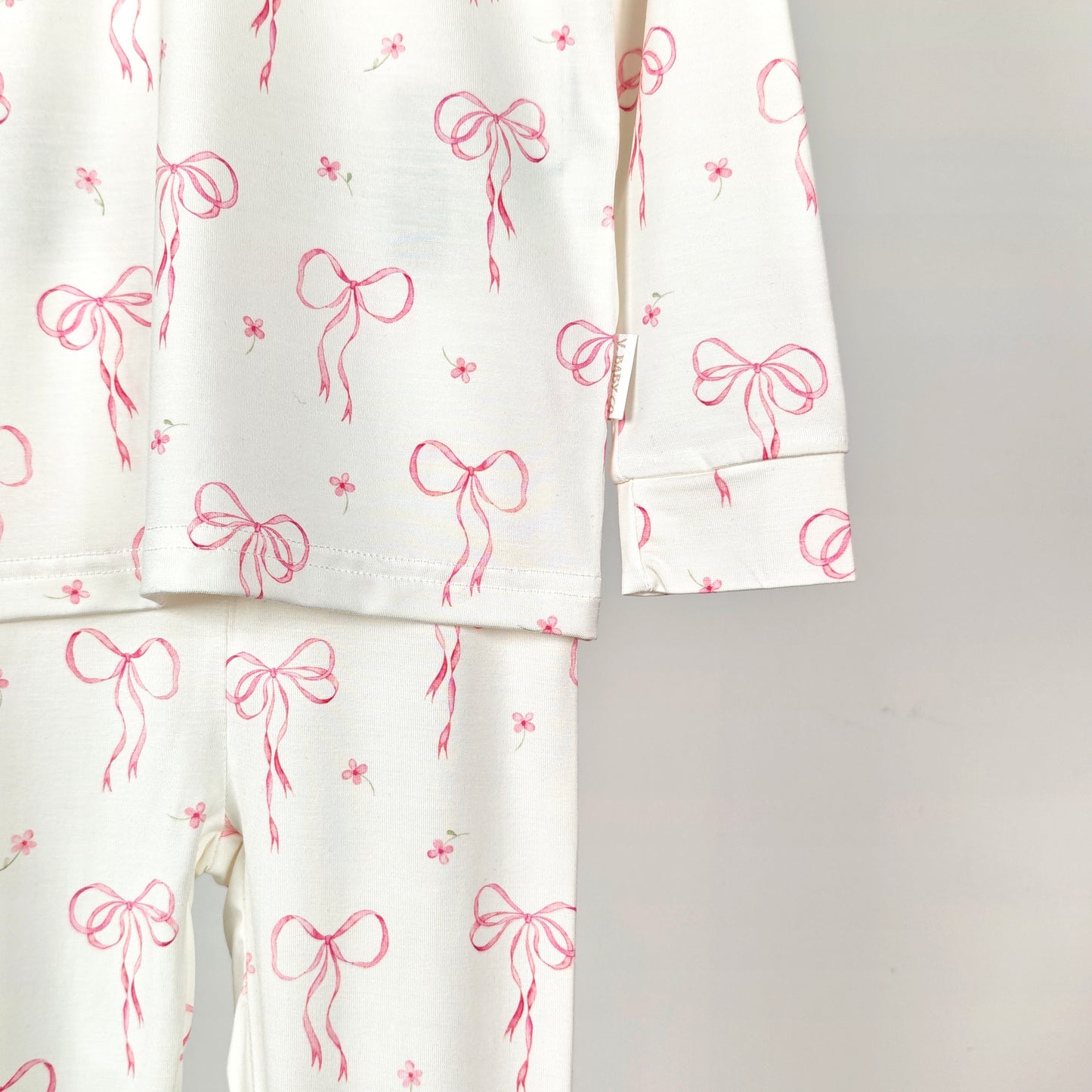 Pretty in Pink Bamboo Two-Piece Set