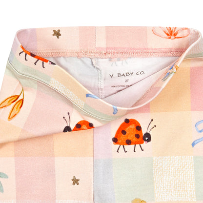 Little Lady Print – Organic Cotton Two-Piece Set