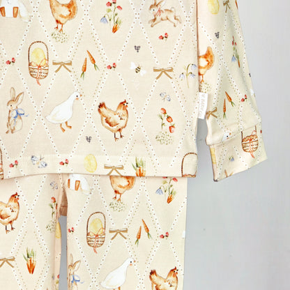 Sunday Meadow Organic Cotton Two Piece Pajama