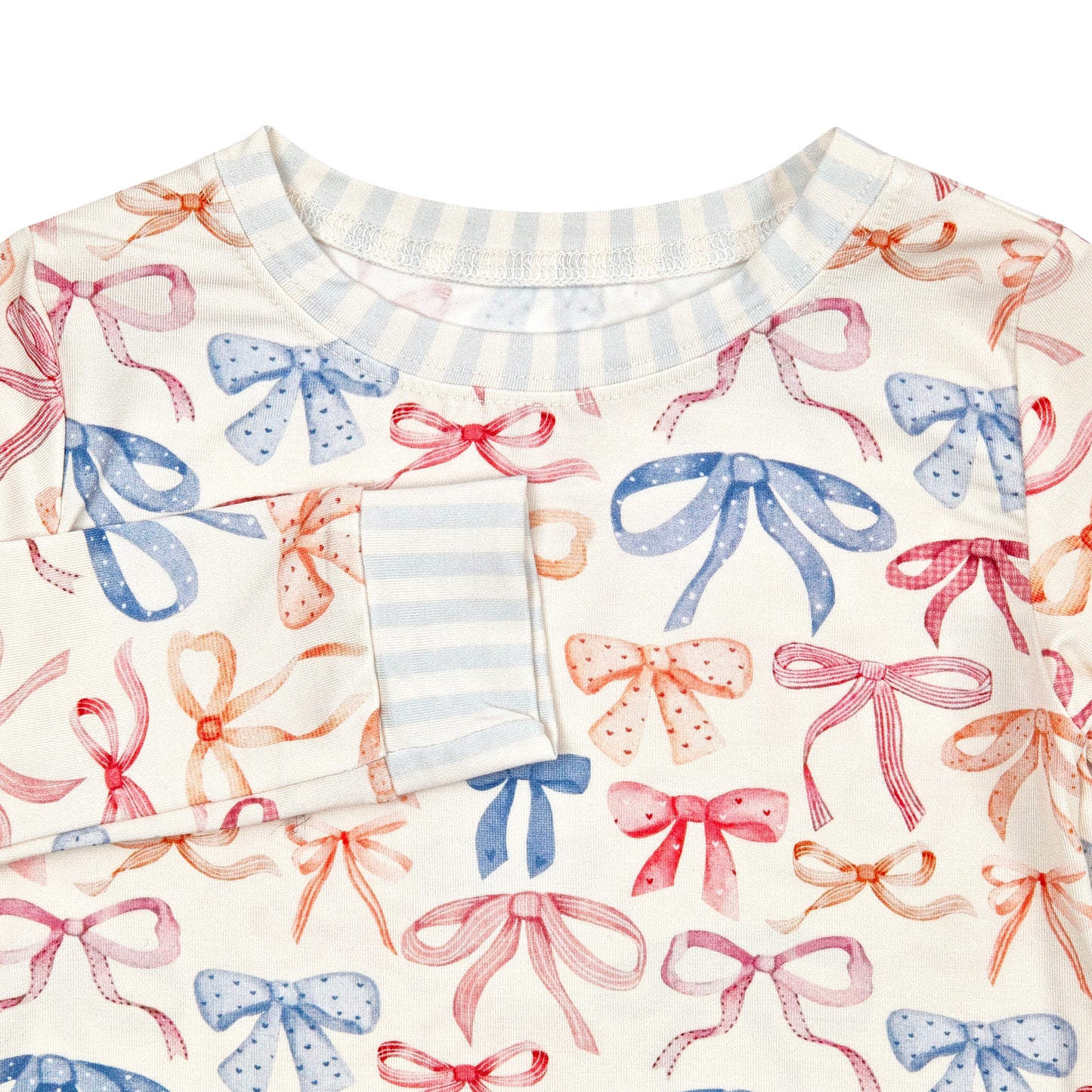 Bow Avenue Collection – Bamboo Two-Piece Set