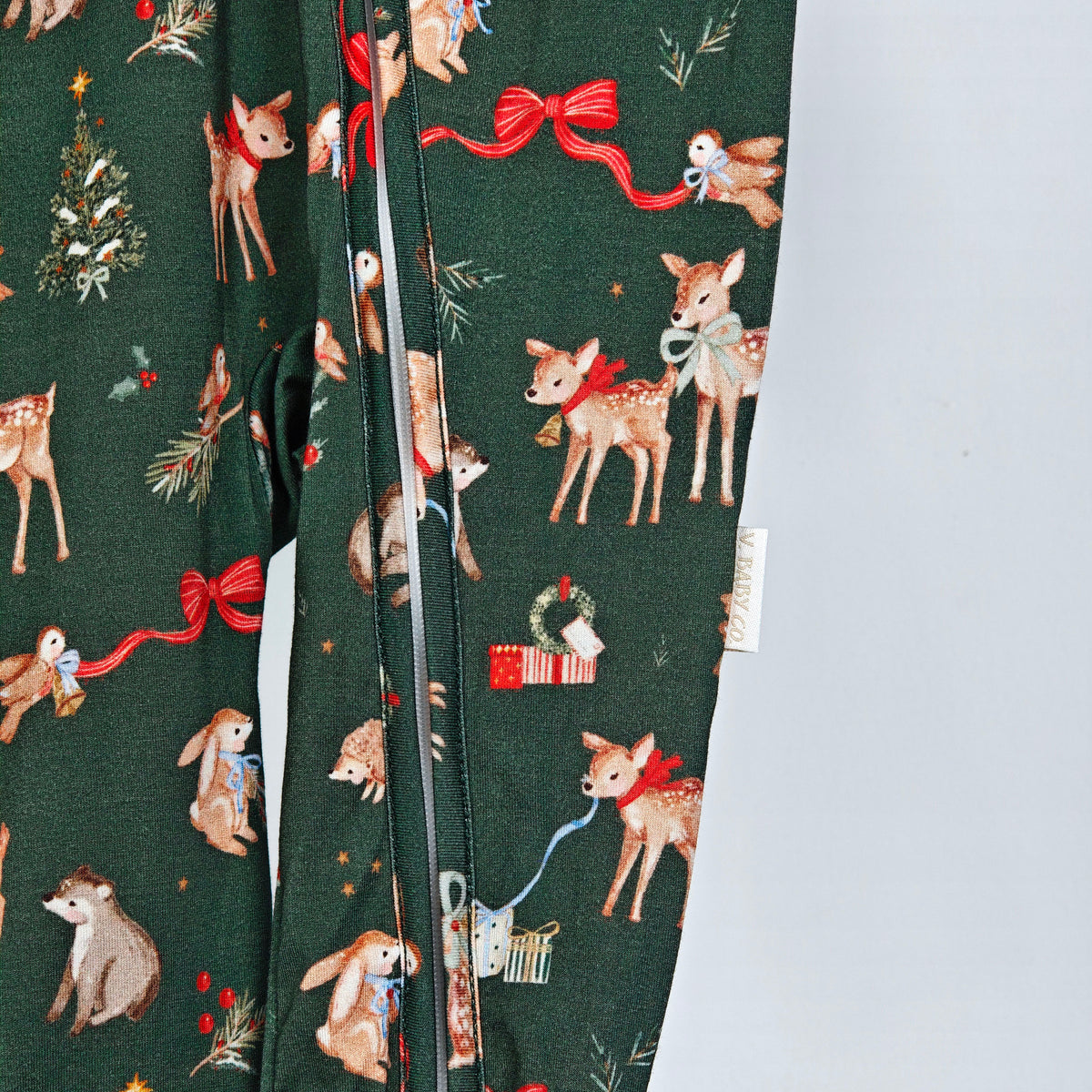 Woodland Friends Bamboo Onesie