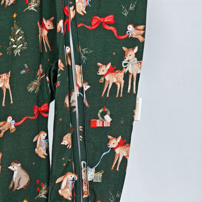 Woodland Friends Bamboo Onesie
