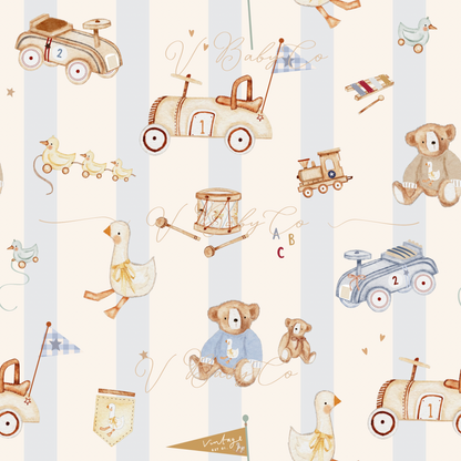 Vintage Toy Organic Cotton Onesie