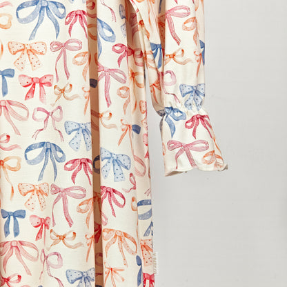 Bow Avenue Collection – Bamboo Toddler Dress