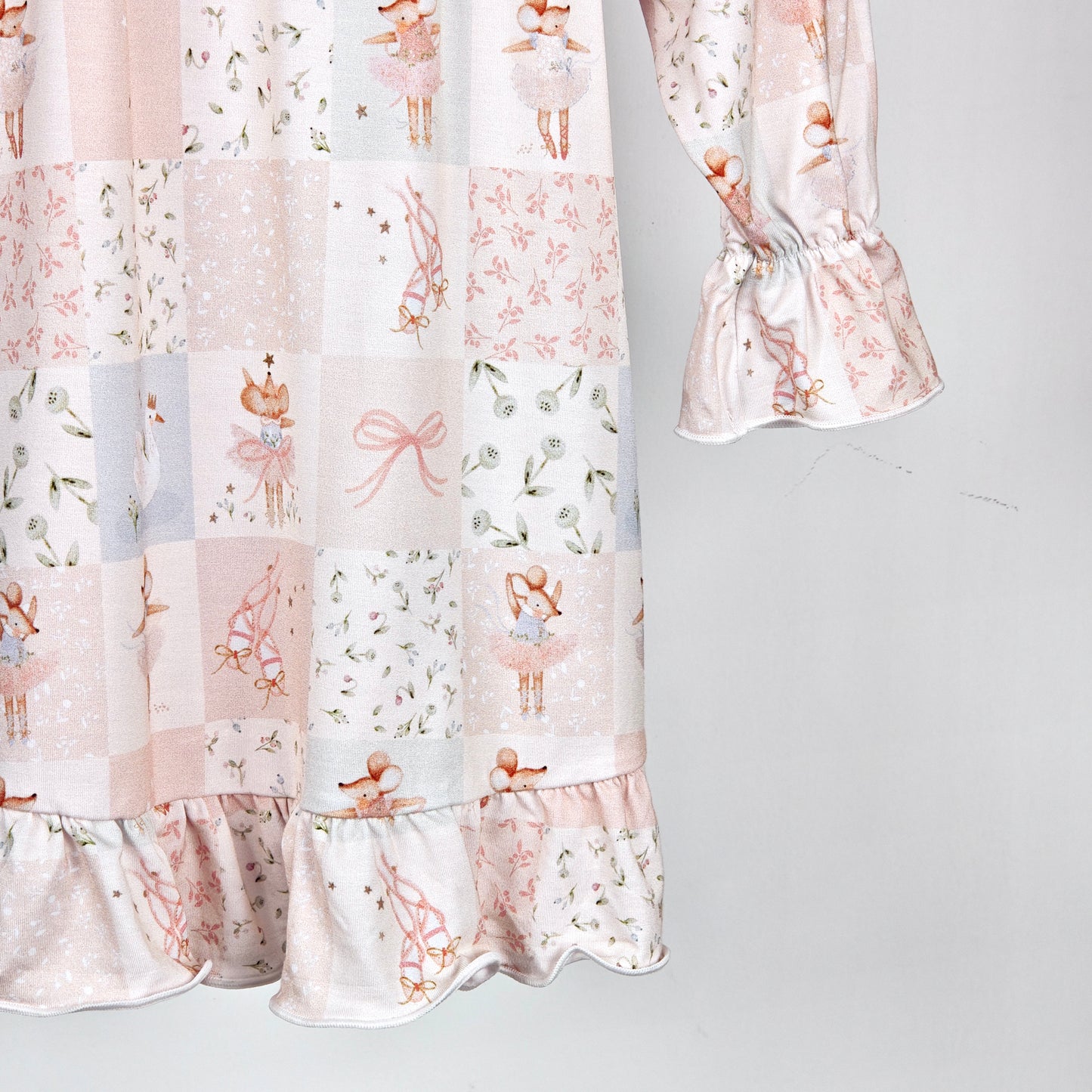 Penelope the Mouse Collection – Bamboo Toddler Dress