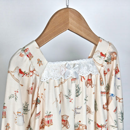 Christmas Toyland Toddler Dress