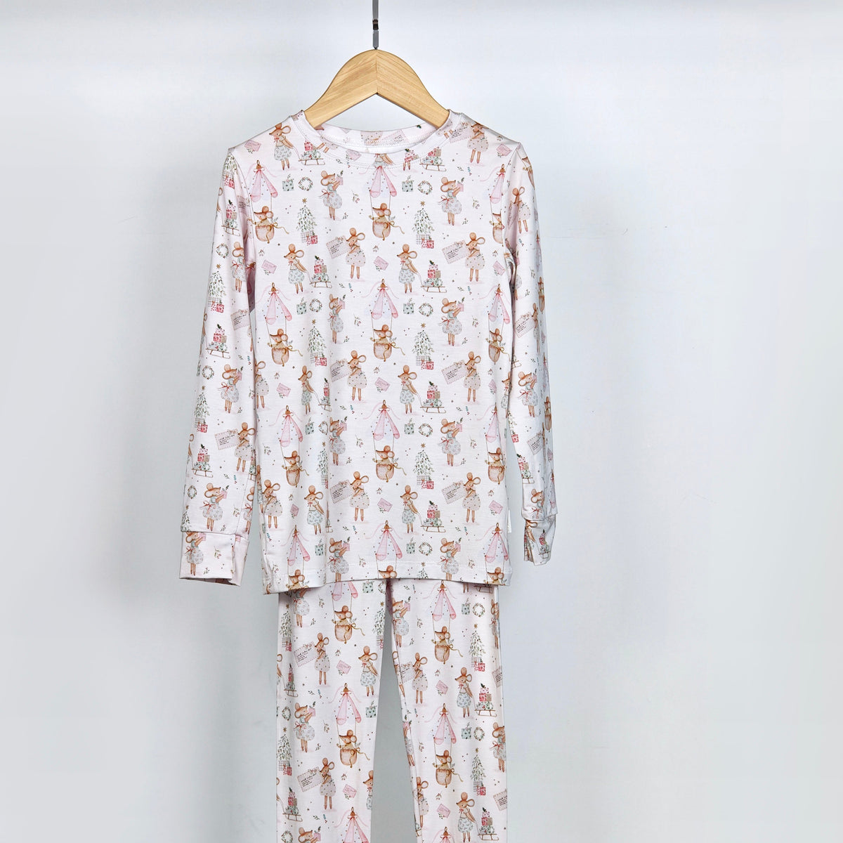 Penelope The Nutcracker Mouse two-piece pajama set