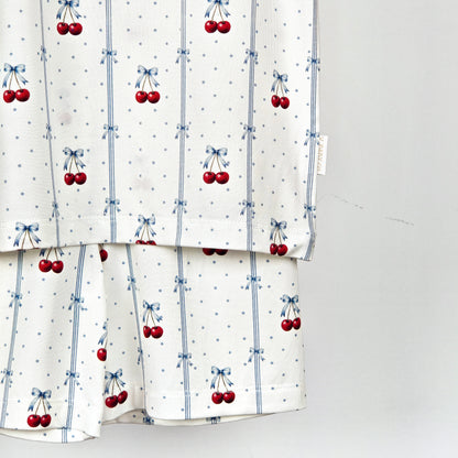 Summer Cottage Bamboo Two-Piece Short Pajama Set