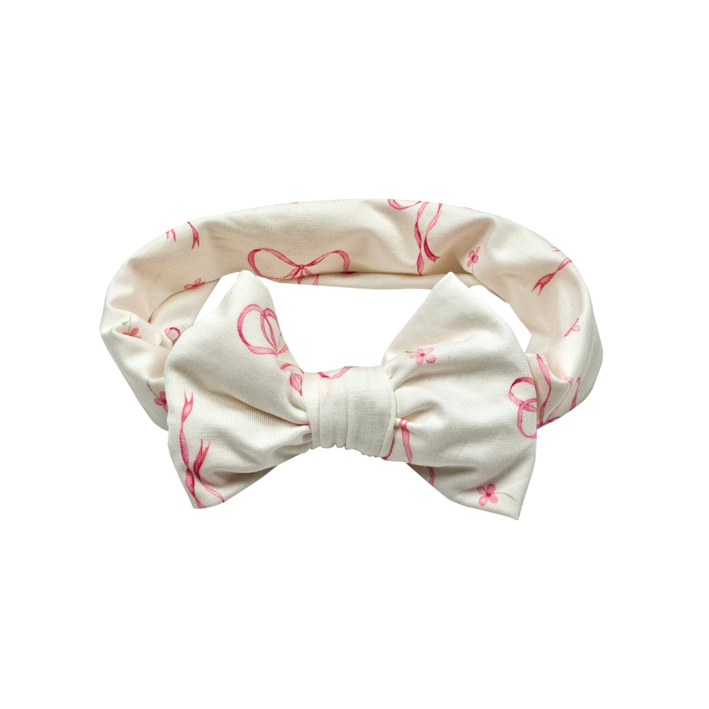 Pretty in Pink Bamboo Head Bow
