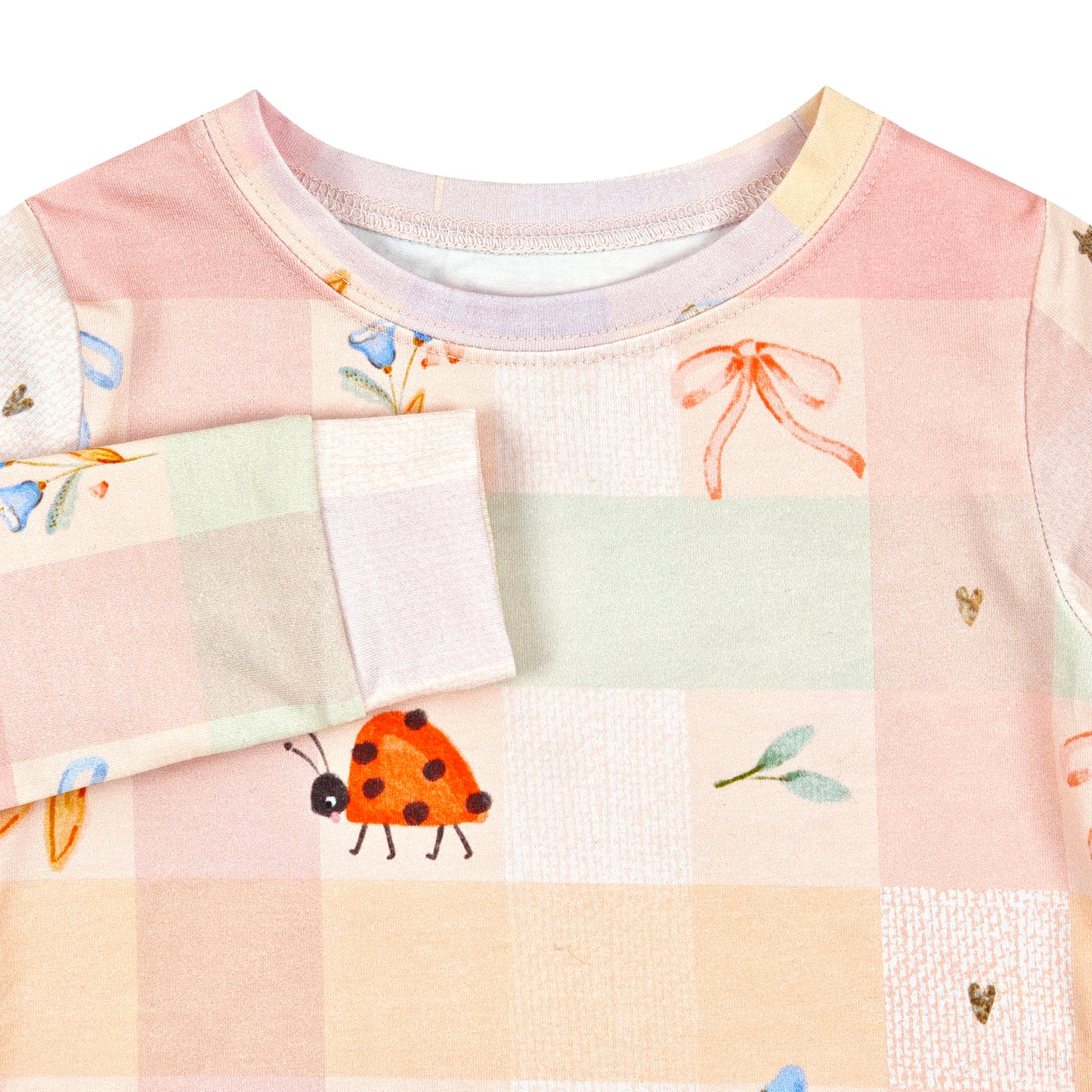 Little Lady Print – Organic Cotton Two-Piece Set