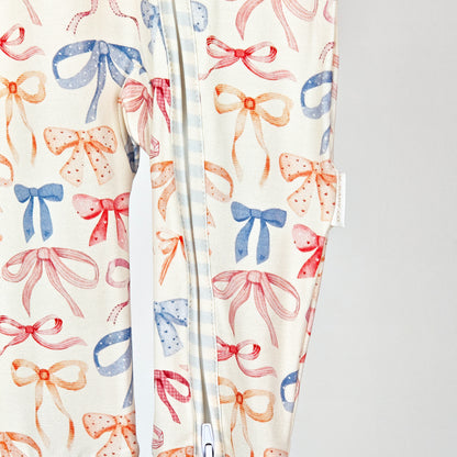 Bow Avenue Collection – Bamboo Convertible Onesie