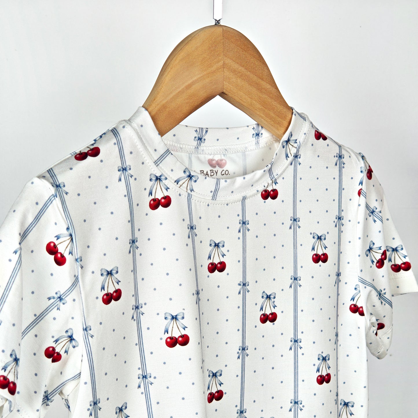 Summer Cottage Bamboo Two-Piece Short Pajama Set