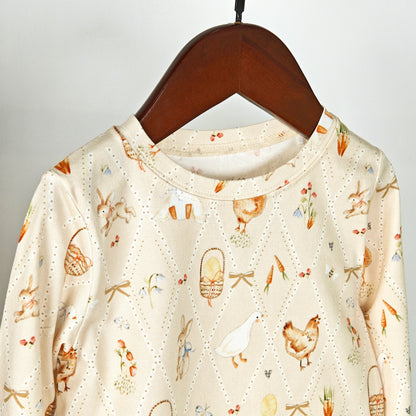 Sunday Meadow Organic Cotton Two Piece Pajama