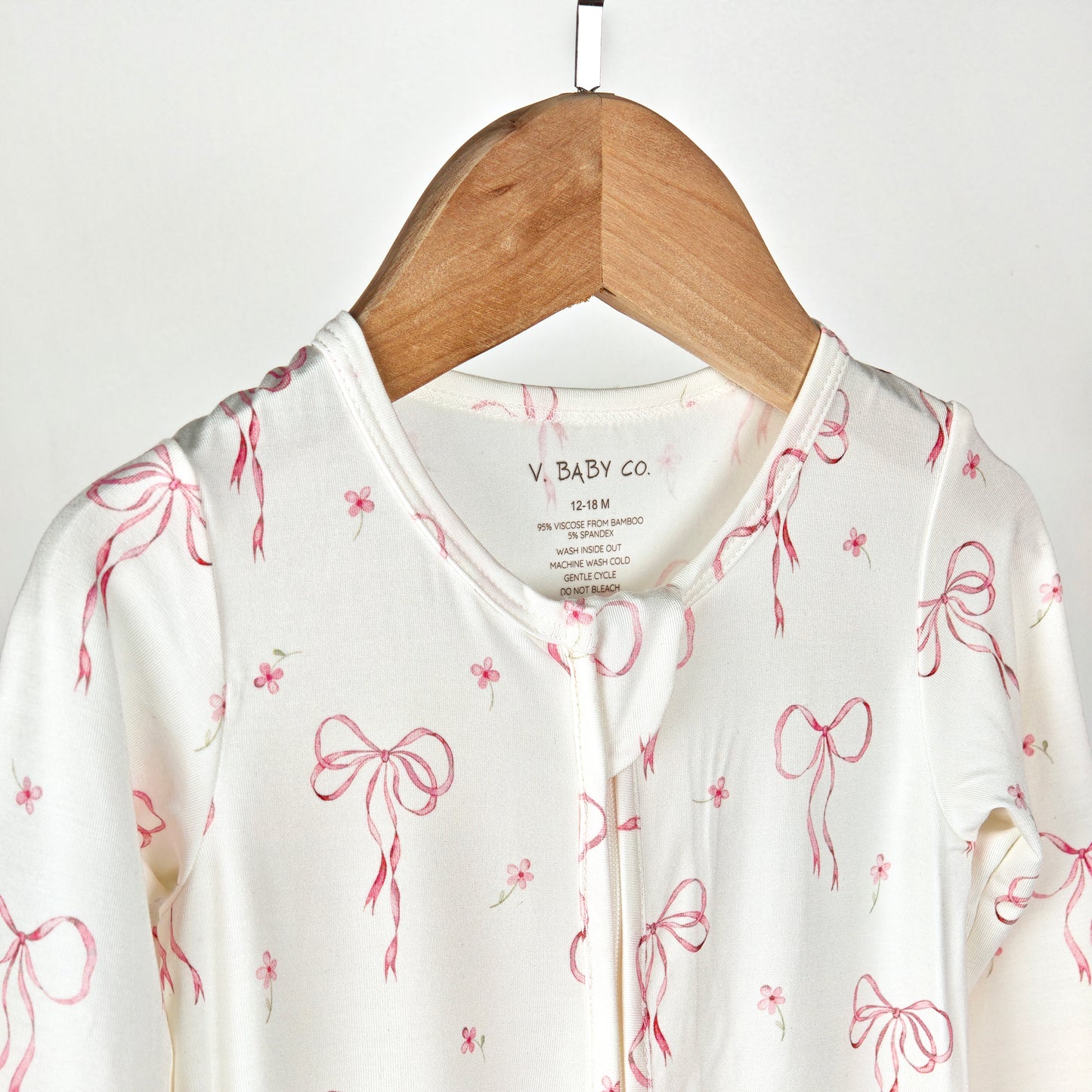 Pretty in Pink Bamboo Convertible Onesie