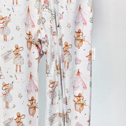 Penelope the Nutcracker Mouse Bamboo Onesie