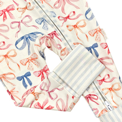 Bow Avenue Collection – Bamboo Convertible Onesie
