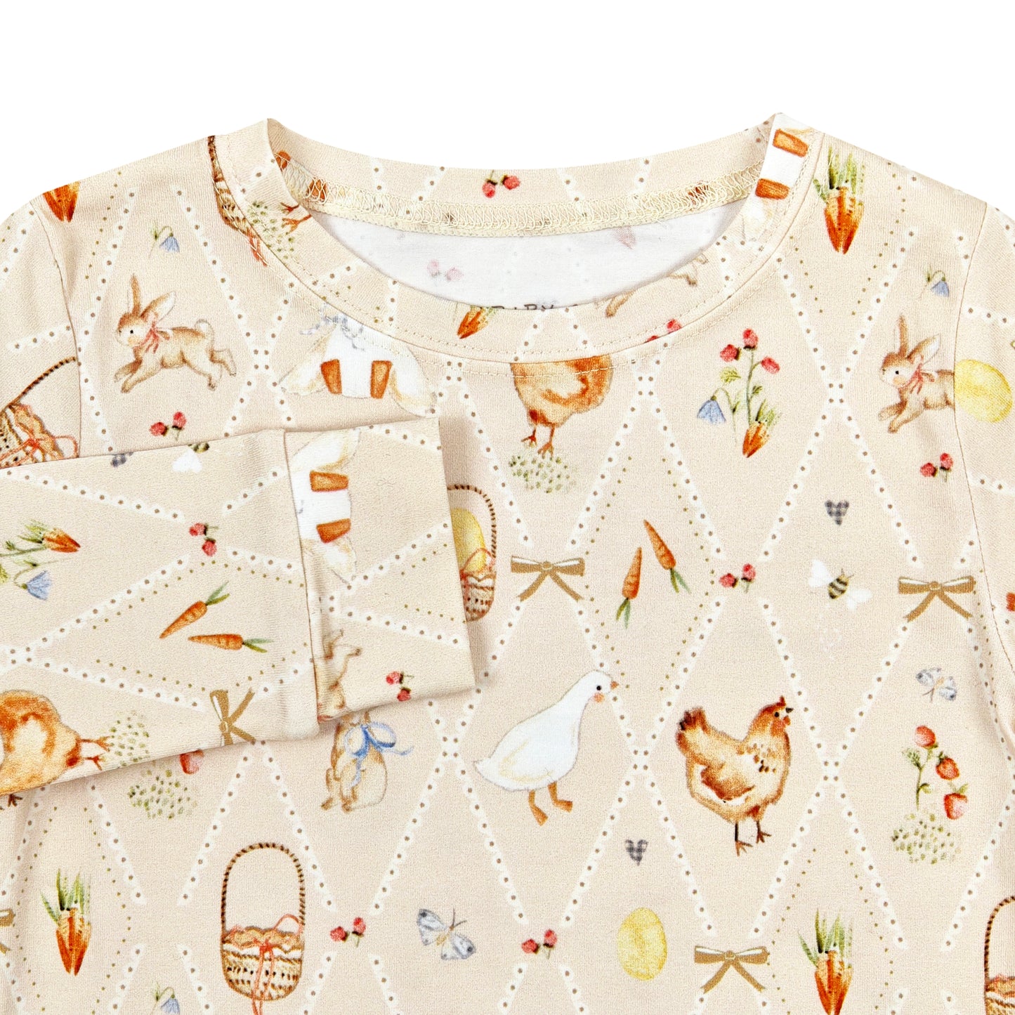 Sunday Meadow Organic Cotton Two Piece Pajama