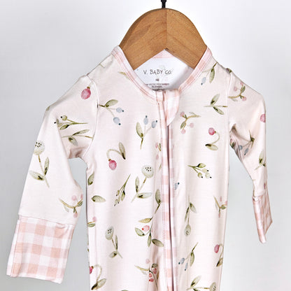 Penelope’s Garden - Convertible Bamboo Onesie Sleeper