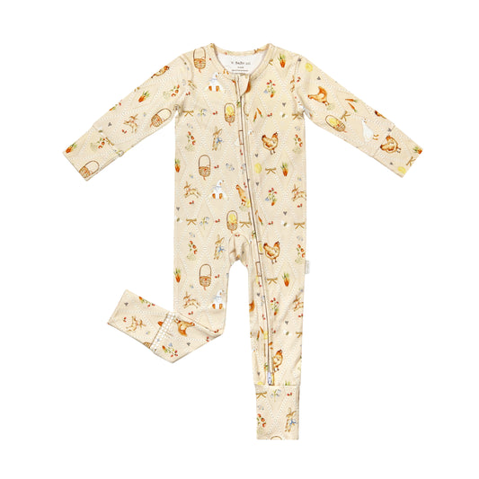 Sunday Meadow Organic Cotton Baby Onesie - Pre Order