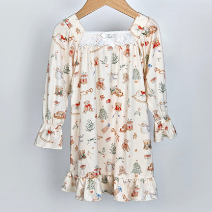 Christmas Toyland Toddler Dress