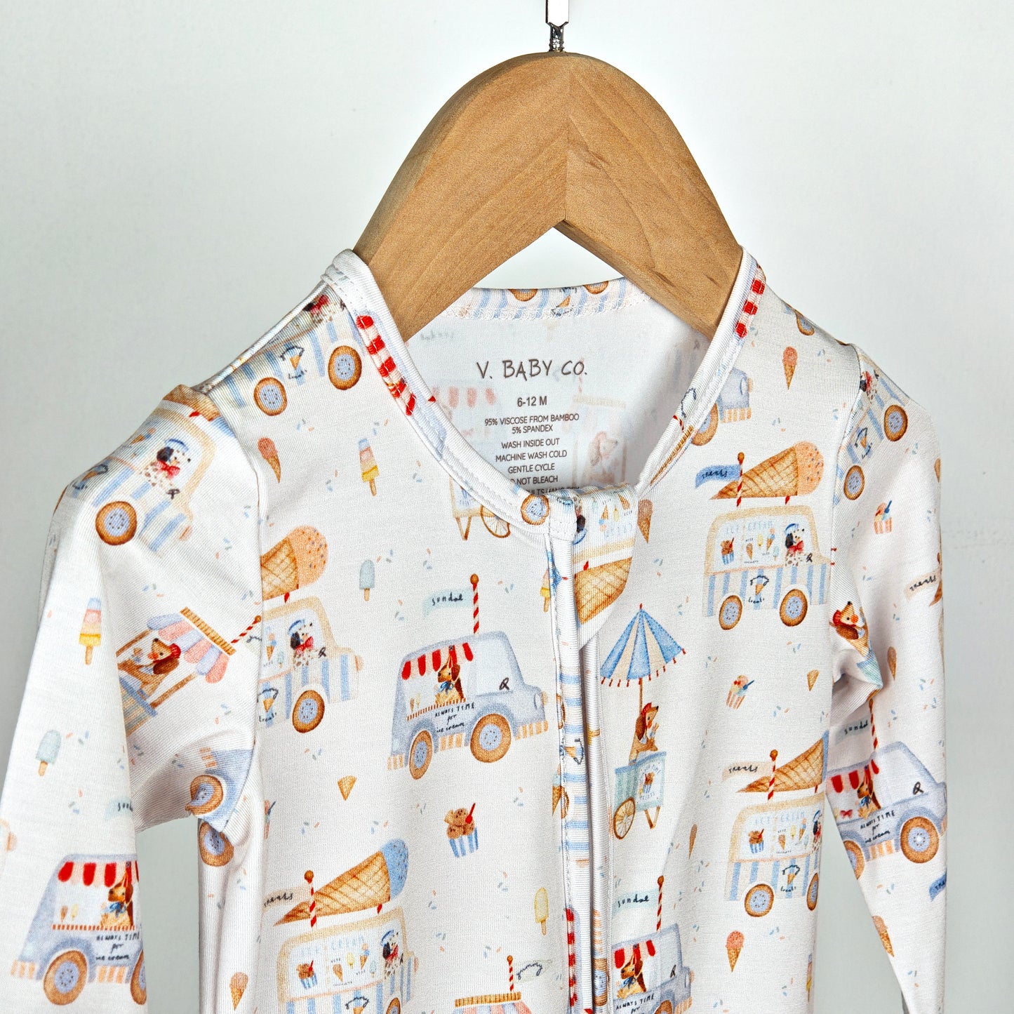Get Your Ice Cream Bamboo Onesie