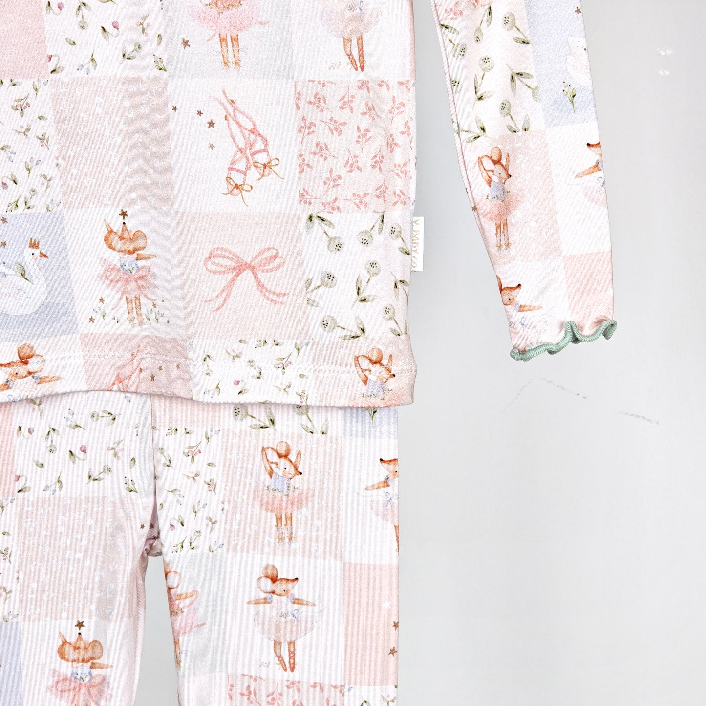 Penelope the Mouse - Bamboo Two Piece Pajama Set