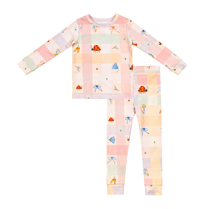 Little Lady Print – Organic Cotton Two-Piece Set