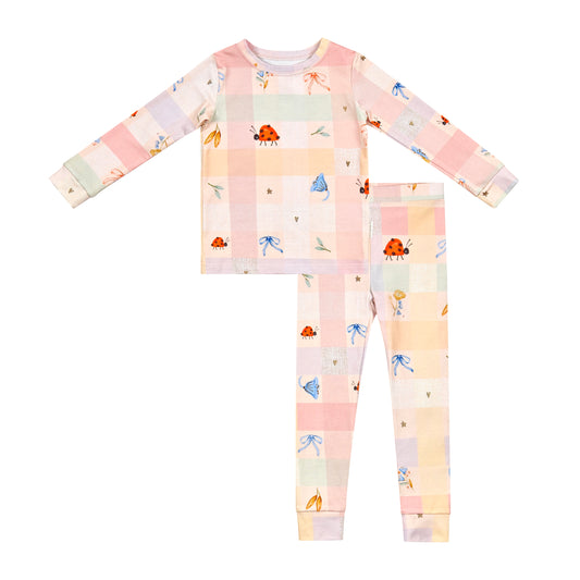 Little Lady Print – Organic Cotton Two-Piece Set