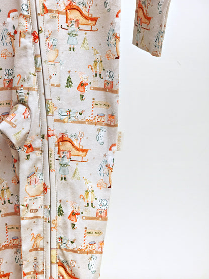 Santa’s Little Helpers Collection - Onesie Organic Cotton Jersey