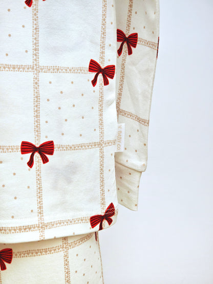 The Gift Collection Two-Piece Organic Cotton Jersey Children’s Pajama Set