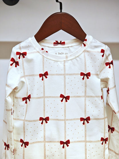 The Gift Collection Two-Piece Organic Cotton Jersey Children’s Pajama Set
