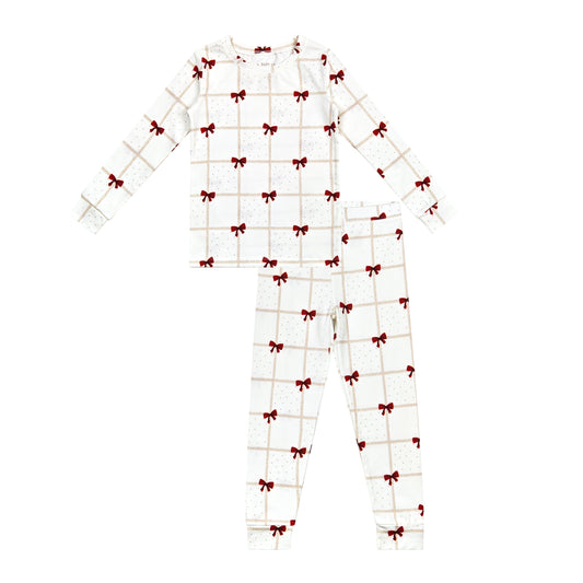 The Gift Collection Two-Piece Organic Cotton Jersey Children’s Pajama Set
