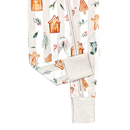 Gingerbread Lane Onesie Organic Cotton Jersey